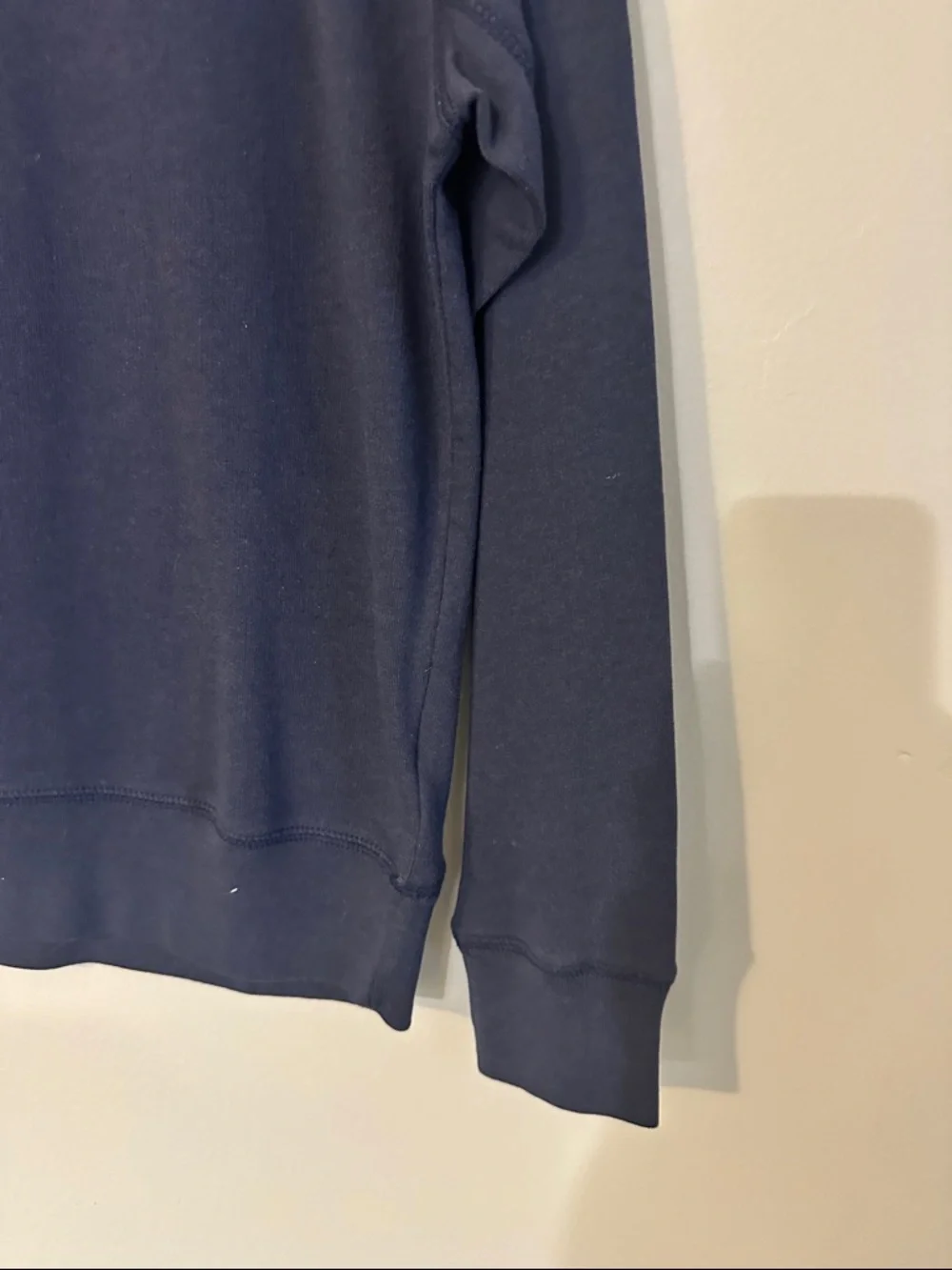 Zadig & Voltaire Navy Sweatshirt with Red Double Hearts - Picture 3 of 7